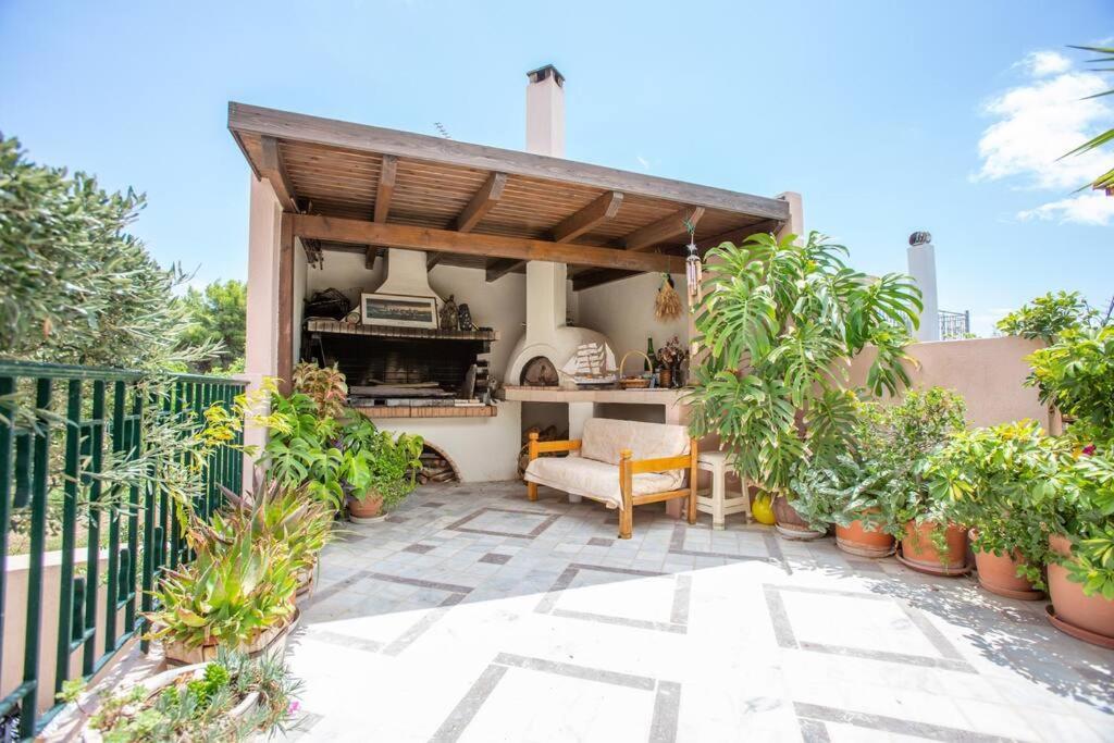 Villa Marilena Lagonisi Kalívia Thorikú Kültér fotó